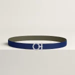 Flot belt buckle & Reversible leather strap 24 mm - Image 2